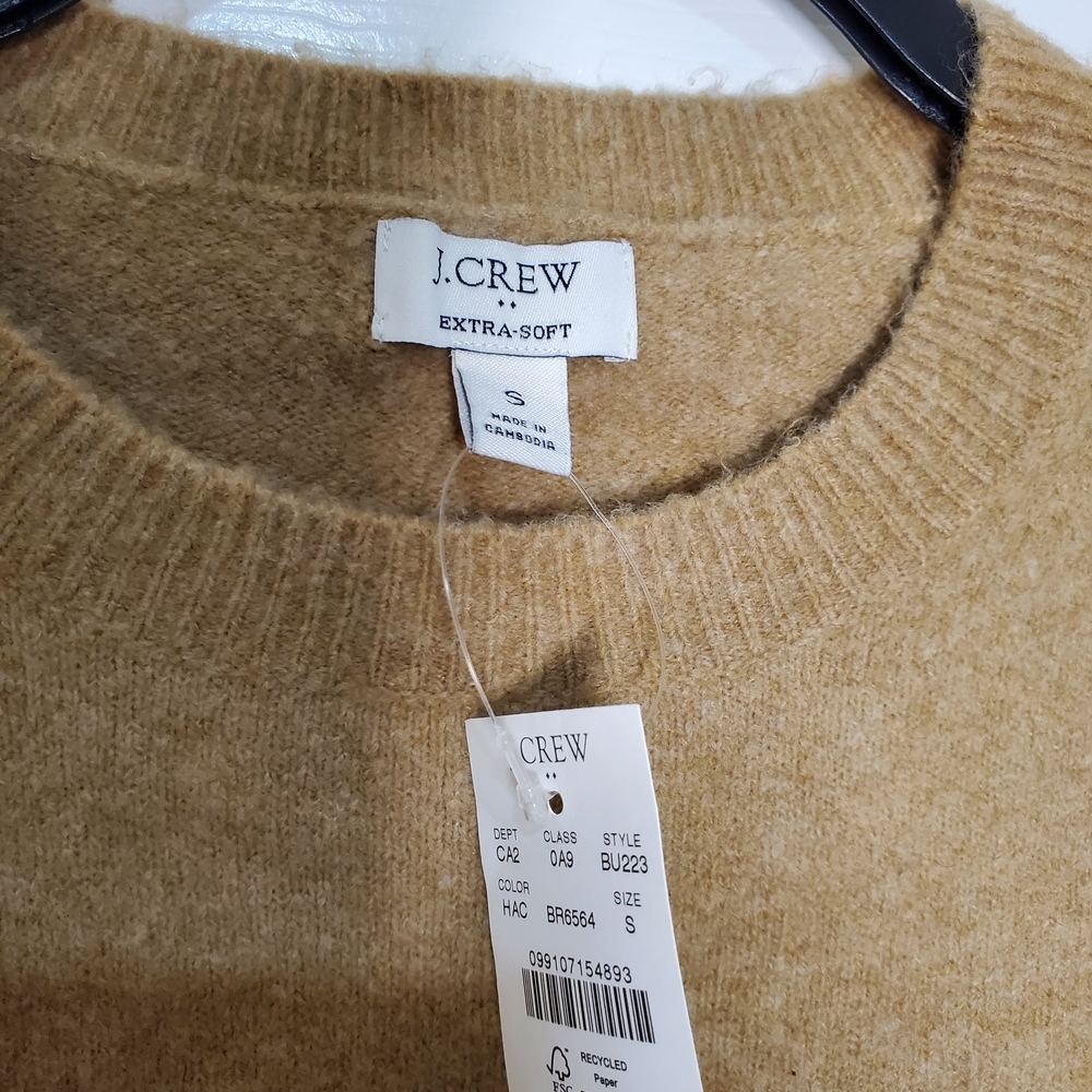 J. Crew Women's Crew Neck Long Sleeve Sweater - Picture 3 of 7